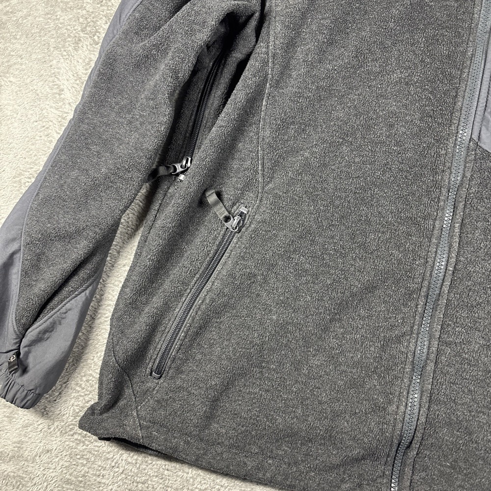 Columbia Sportswear Interchange Jacket Gray Fleece Lined Men's Size Large - Picture 3 of 13